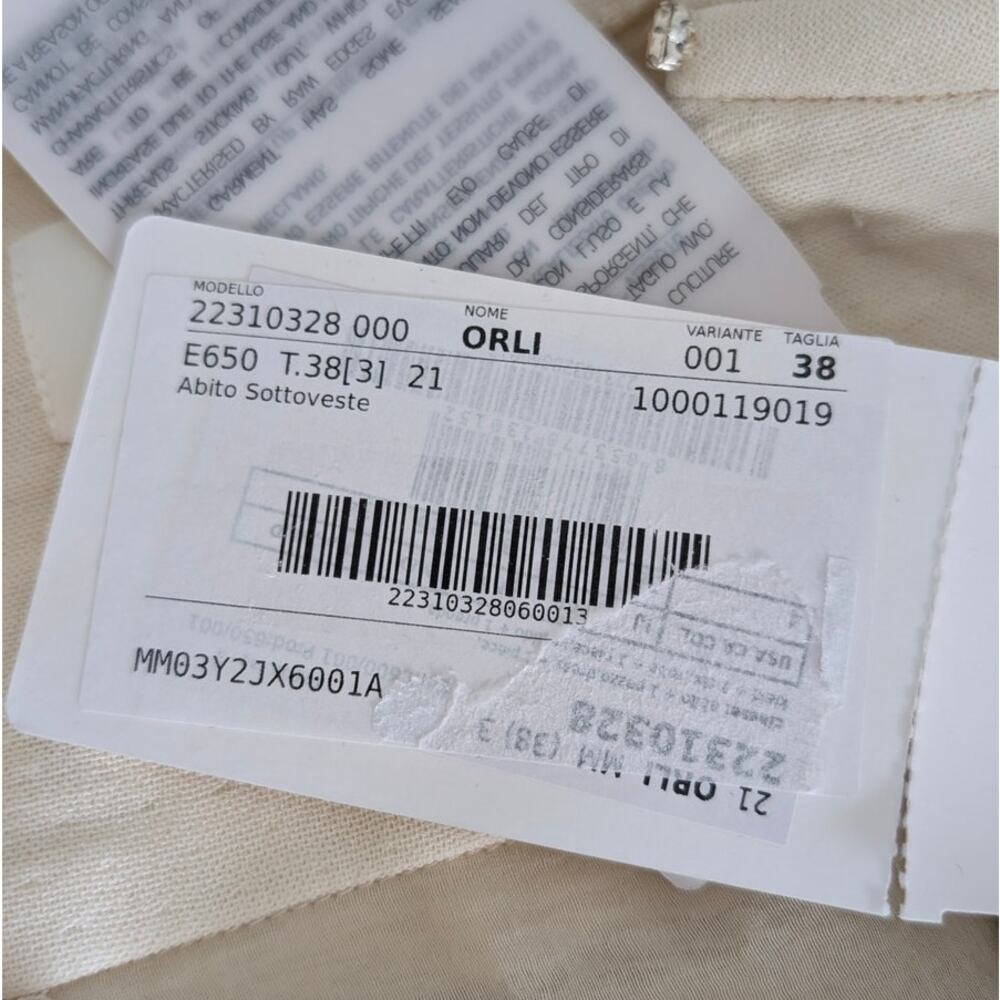 NWOT Max Mara Sportmax Orli Double Gauze Cotton/Silk Midi Dress, size IT38/XS - Picture 8 of 13